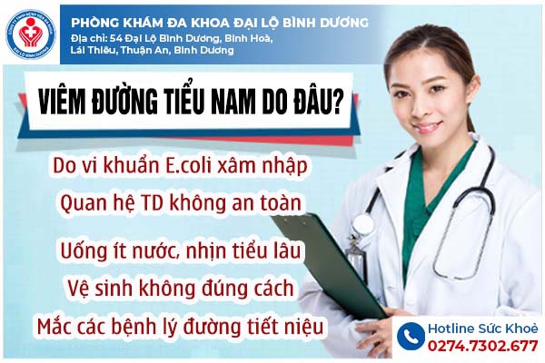 Nguyên nhân gây viêm đường tiểu nam cần lưu ý