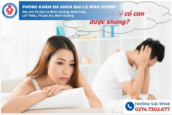 Yếu sinh lý ảnh hưởng khả năng làm mẹ được không?