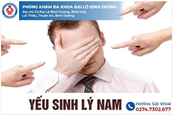 Dấu hiệu yếu sinh lý nam